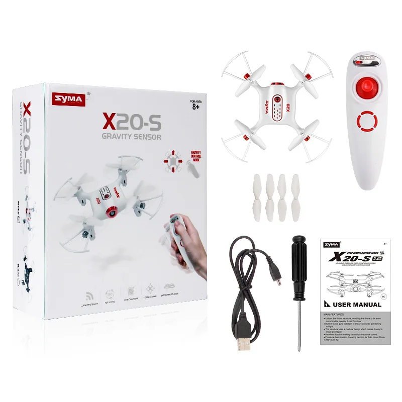 Вертолет SYMA RC X23W fpv-квадрокоптер Wifi передача в реальном времени Безголовый модель Дрон Профессиональный с камерой