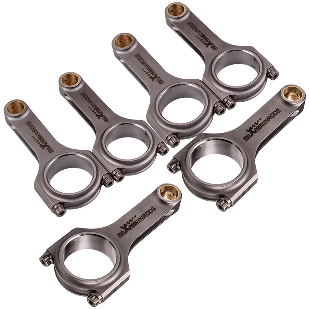 142mm Connecting Rods For Toyota 2JZ Supra Mark Lexus 2JZGE 2JZGTE 6PCS Conrod ARP Bolts Forged 4340 Bielle Pleuel Con Rods