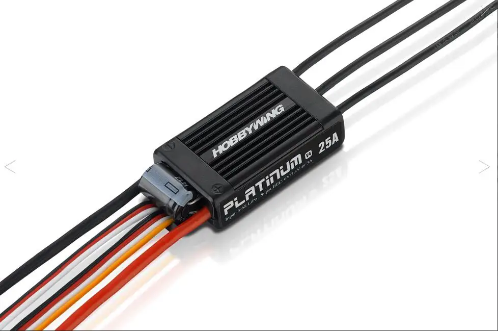 

1pc Original Hobbywing Platinum 25A V4 Brushless Electronic Speed controller ESC for RC Drone Heli FPV Multi-Rotor