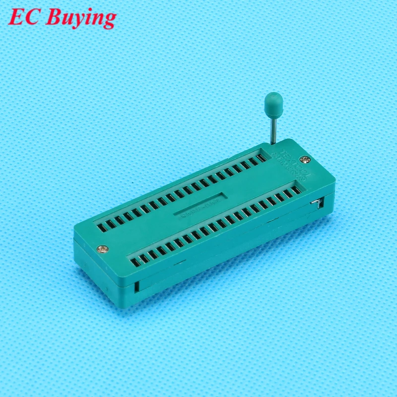 1PCS 40 Pins DIP Test Universal IC Socket 2.54mm Narrow Socket 40P ZIP