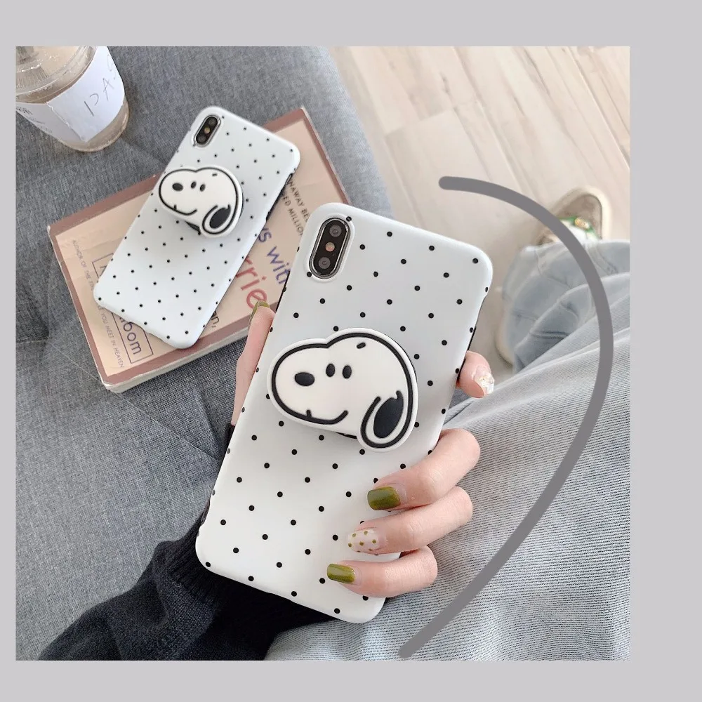 Популярный чехол для телефона с милой собачкой из мультфильма iPhone11pro MAX XR X