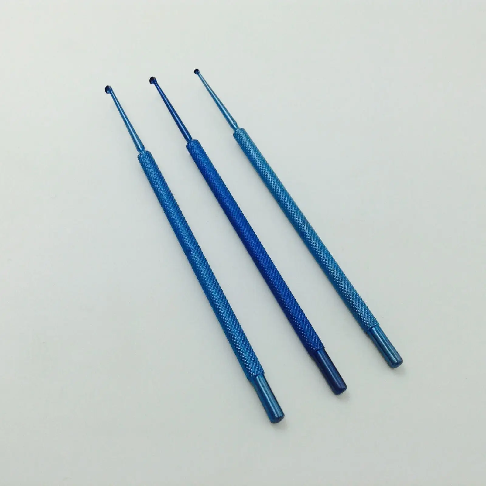 

3PCS Titanium Chalazion Curettes Micro ophthalmic eye surgical instrument
