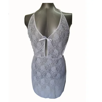 

New Arrival Women's Underwear Backless Lace Open Bra Ladies Sexy Lingerie Exotic Sleepwear Langerie Plus Size Dress Nightwear