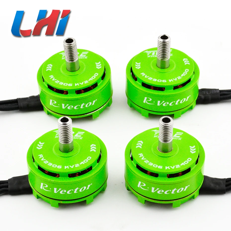 4 шт./лот LHI RV2306 2306 2400KV/2650KV CW CCW бесщеточный двигатель для радиоуправляемого квадрокоптера запасные части гоночный Дрон