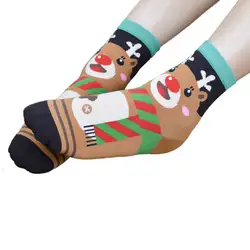 Новые женские носки в стиле хараджуку 3D Животные носки с мультяшным рисунком Для женщин кот следы хлопковые носки Пол skarpetki kawaii calcetines mujer # й