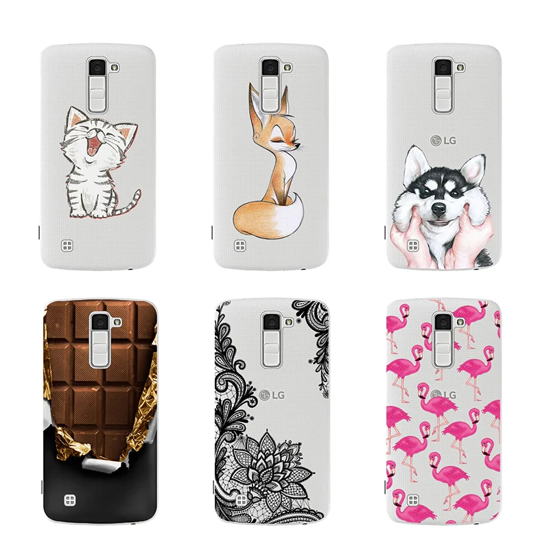 

For Funda LG K8 Lte K350 K350E K350N Case Silicon Cover sFor LG K8 Lite Case Soft TPU For Capa LG K8 K 8 2016 Phone Case Cover