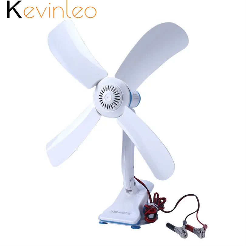 

High Quality Super Cooling Cooler Fan 12V 8W Table Desk Clip Powerful Wind with 4 Blades for Home Office Room