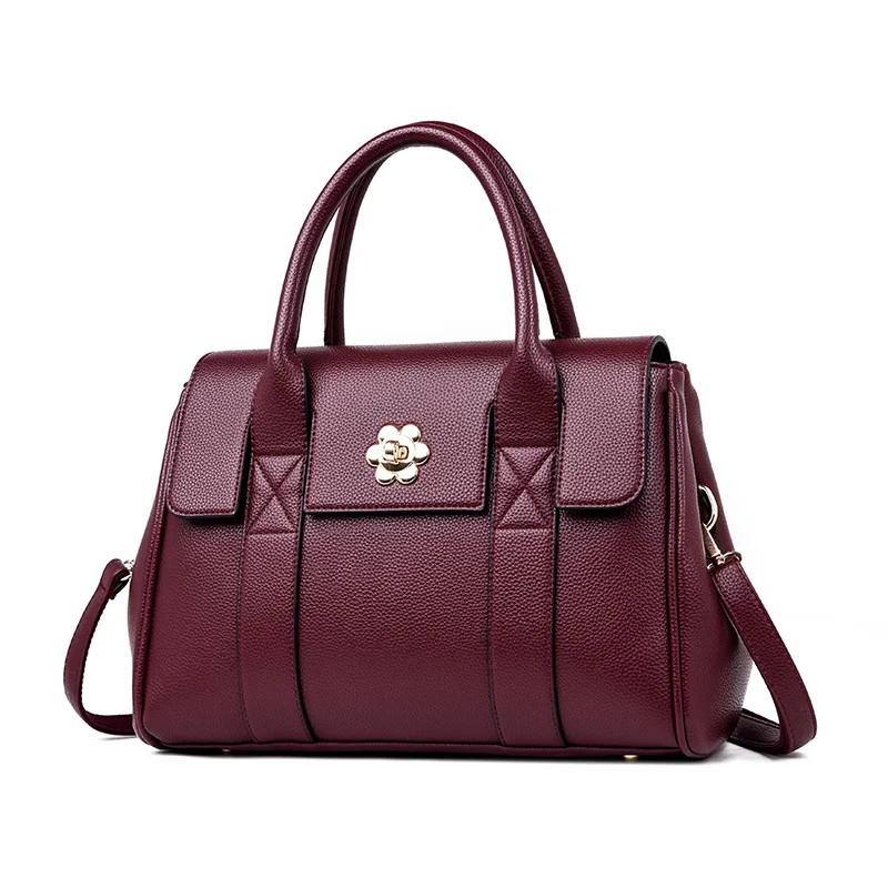 

Brand Genuine Leather Shoulder Bags For Women 2019 European and American Designer Handbags Tote Crossbody Bag Female sac a main