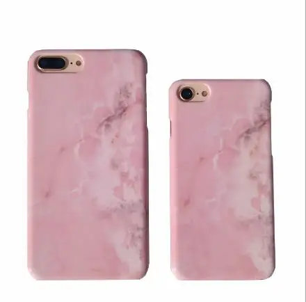 iPhone X 6 6S 7 8 plus phone case iPhone XR XS Max shiny marble pink apple phone case