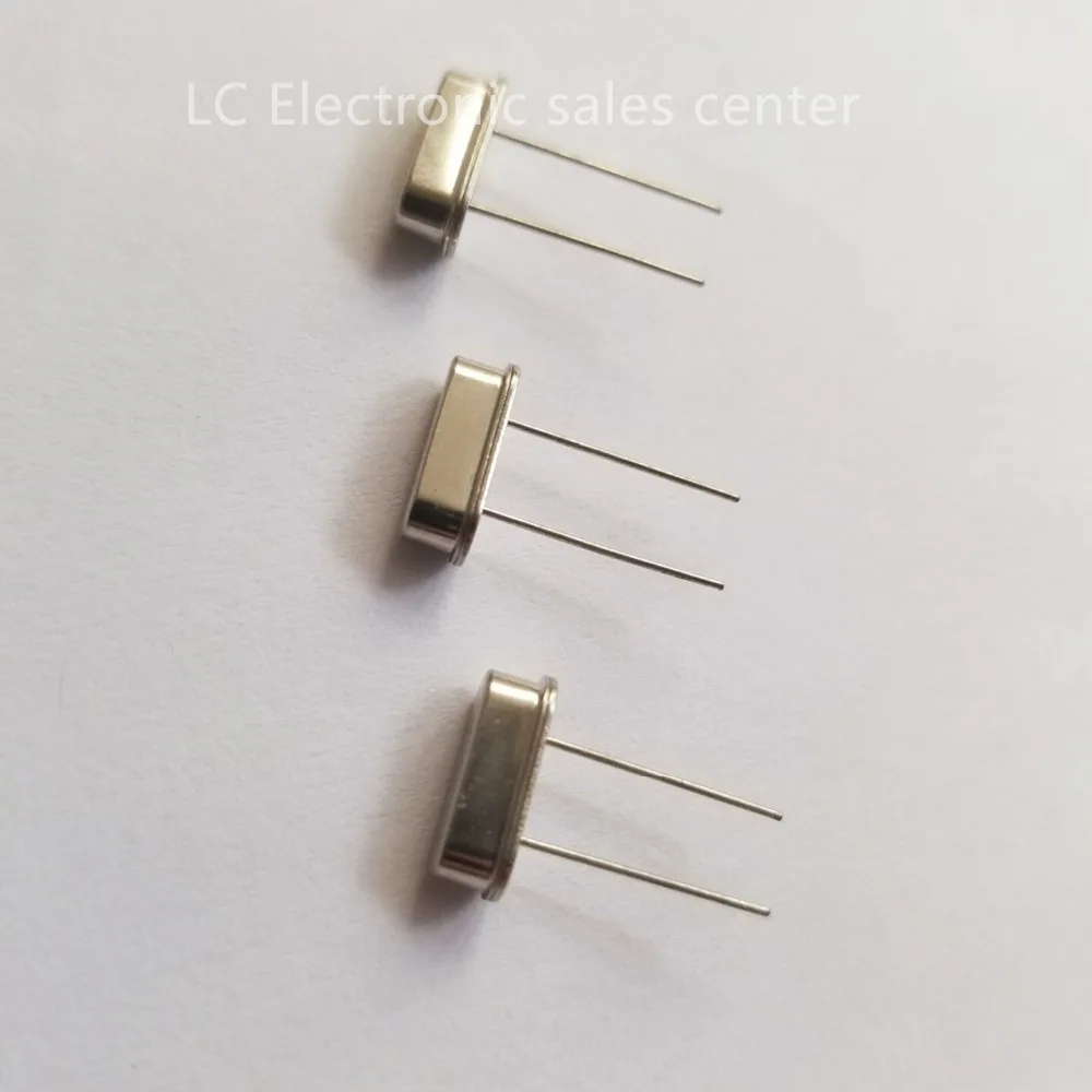 10pcs Genuine HC-49S Inline Passive Crystal S Type 6.4MHZ 6.400MHZ 6.4M Resonator Two Feet quartz resonator