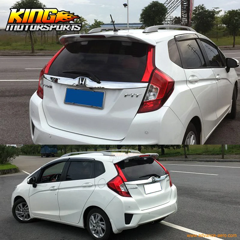 Для до Honda Fit JDM oe RS Стиль спойлер со светодиодной стоп США Отечественная