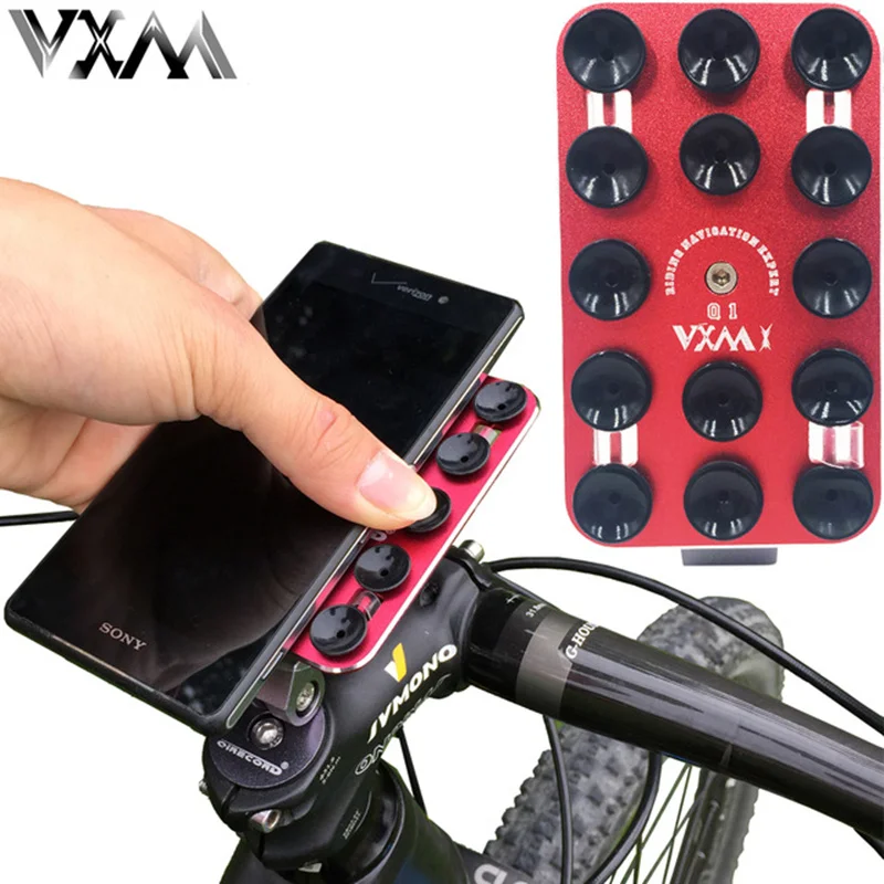 

VXM Anti-slip Universal 360 Rotating Bicycle phone holder Aluminum Alloy handlebar Stand mount bracket for MTB Bike smart phone