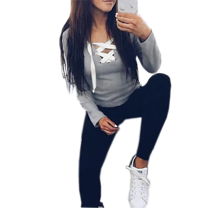 2018 Sexy Casual Kawaii Hoodies Sweatshirts Women Fashion Long Sleeve...