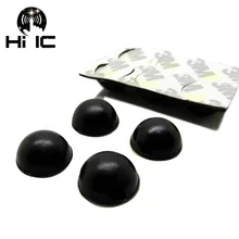 20 штук полушарии под давлением/трапециевидный Колонка 3 м Динамик усилитель компакт-дисков амортизатора удара Стелька Вибрирующая резиновая анти-шок самоклеящаяся