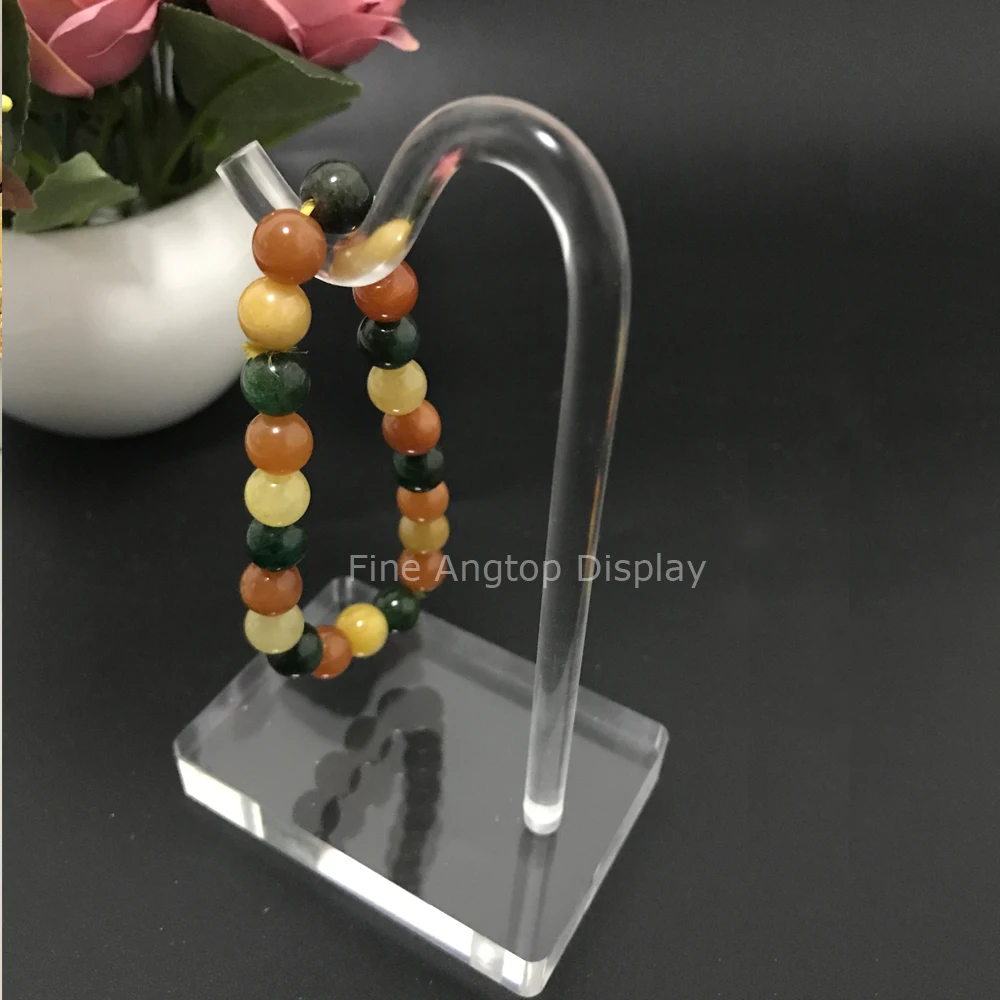 5pcs/lot Plastic bracelet hook hand chain display rack detachable jewelry shelf bangle stand holder 50 pcs pvc label plastic hook shelf price card set 50pcs 60 42mm shopping caet display stand convenience stores