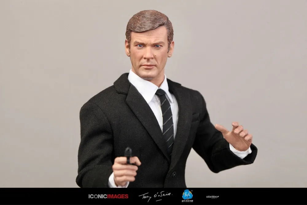 1/6 весы фигурка Коллекционная солдат 007 Джеймса Бонда Roger Мур 12 &quotфигурка героя