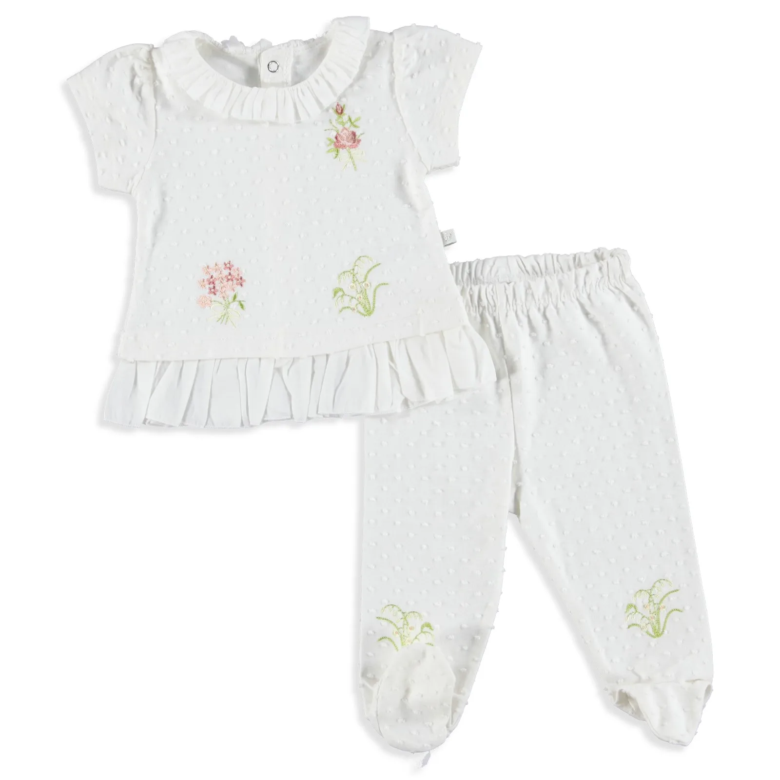 

ebebek For My Baby Girl Footed 2 Pack Set