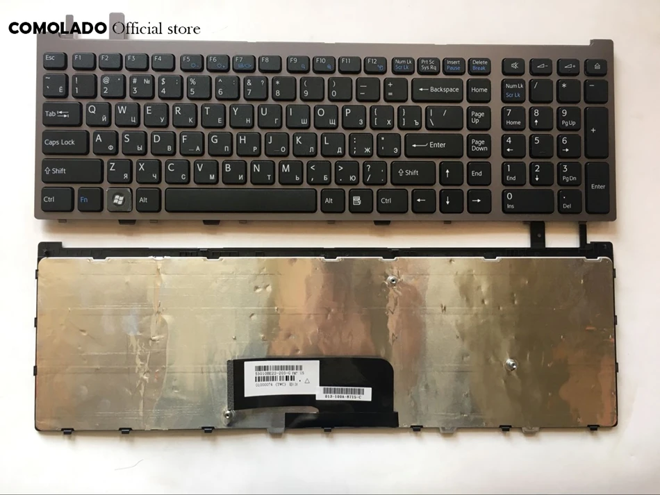 BR Brazil Keyboard For Sony VAIO VGN-AW VGNAW Series PCG-8131M RU Russia laptop keyboard with frame BR Layout 1