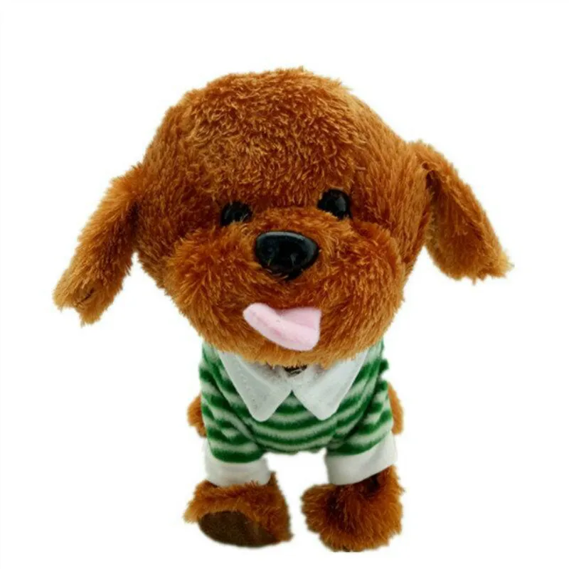 Creative Simulation interactive walking and lying Electric Teddy Dog Interactive Soft Toy For Children Electric Dolls T Creative Simulation interactive walking and lying Electric Teddy Dog Interactive Soft Toy For Children Electric Dolls T