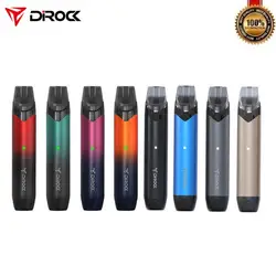 Оригинальный Dirock KK Mini Pod Starter Kit 650 курительный кальян 2 мл картридж с 1.4ohm Керамика катушки VS JUSTFOG MINIFIT C601 Наборы