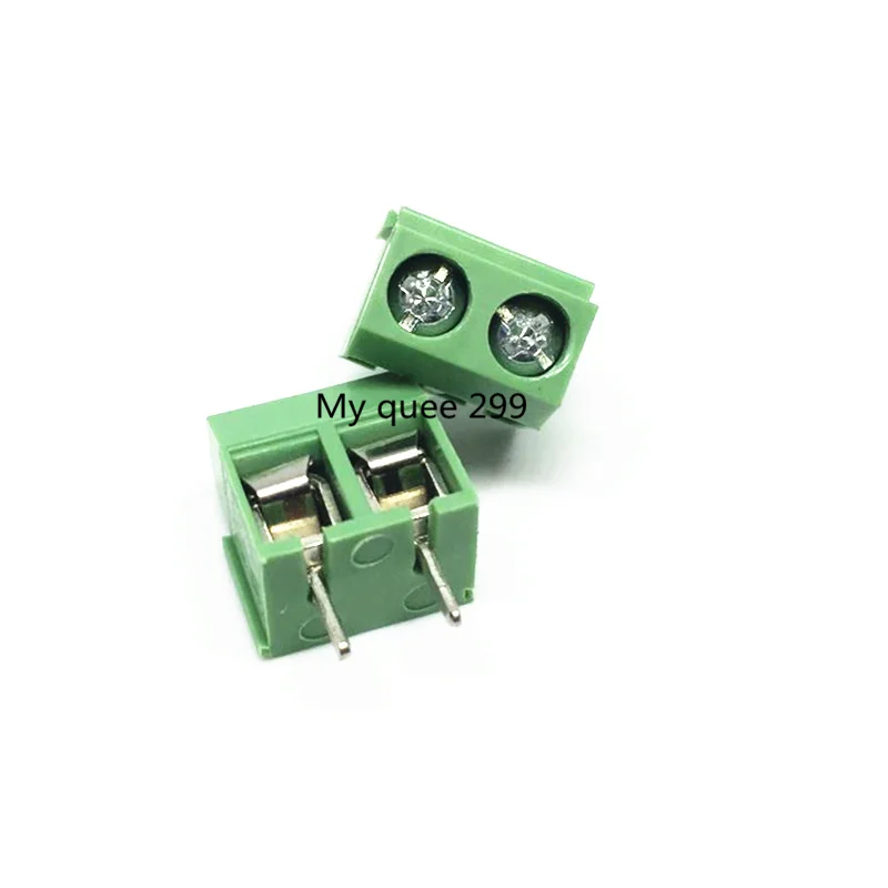 10 шт./лот KF126 5.0 2p 5 0 мм Шаг клеммы Разъемы PCB терминал 2P 250В/8A|terminal connector pcb|connector