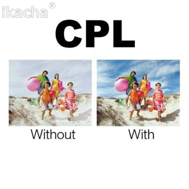 Комплект фильтров для объектива 58 мм UV CPL FLD + крышка Цветочная бленда Canon 1300D 800D 760D
