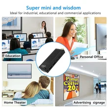 T6 профессиональная Флешка Мини ПК карманный компьютер мини Безвентиляторный Windows 10 2 Гб ОЗУ 32 Гб ПЗУ Intel Atom X5-Z8350 4K Bt4.0 Wifi Usb 3,0