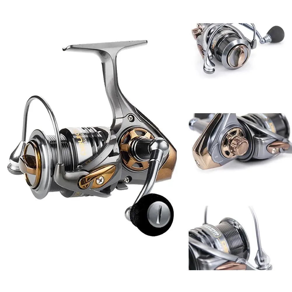 

Fishing Reel All Metal Spool Spinning Reel 8KG Max Drag Stainless Steel Handle Line Spool Saltwater Fishing Accessories