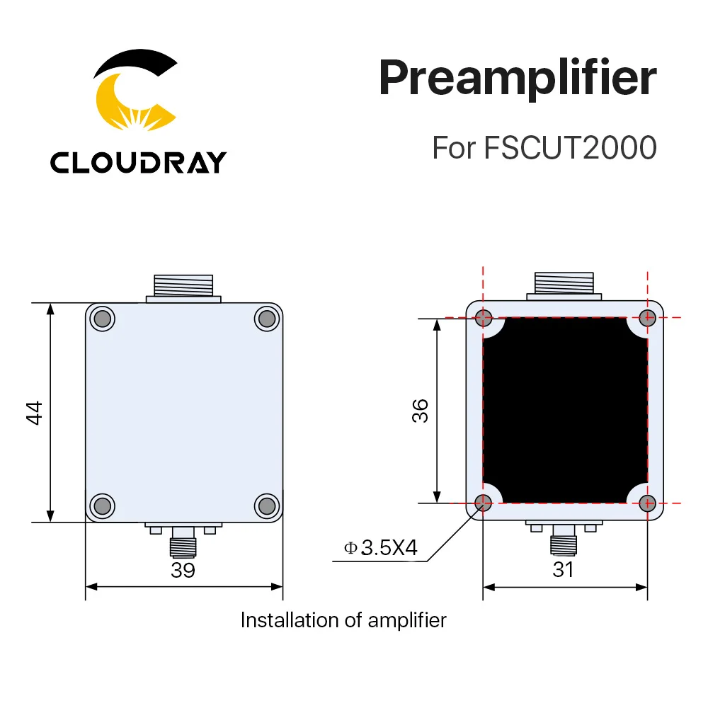 Friendess усилитель предусилитель Seneor для BCS100 FSCUT контроллер Precitec Raycus WSX лазерная головка на волоконной лазерной машине