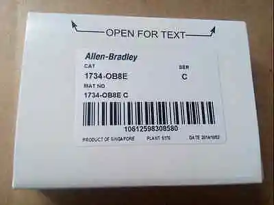 

DHL/EMS 2 PCS 1734-OB8E /C New AB Allen Bradley POINT I/O Output Module -D1