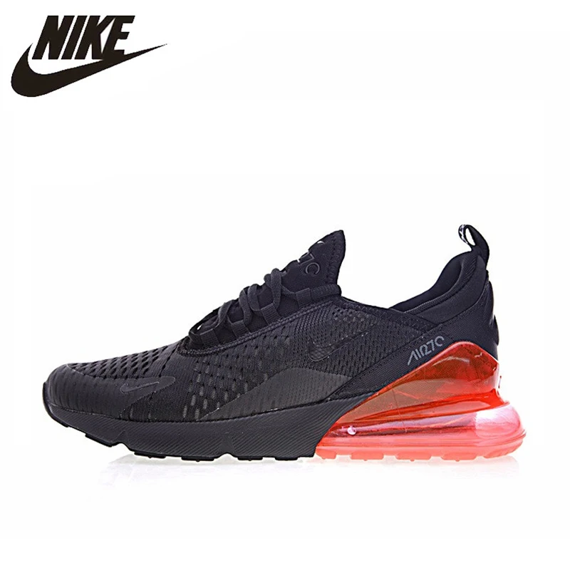 Nike Air Max 270 Men's Running Shoes, Outdoor Sneakers Shoes Green Red, Breathable Non slip Wear 