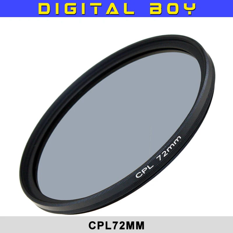 72mm Circular Polarizing CPL C PL Filter Lens 72mm for Canon 15 85