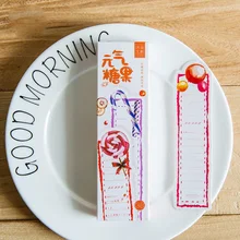 30 шт./кор. kawaii яркие закладки для книг конфетки маркер канцелярский подарок закладки с живописью офисные школьные принадлежности papelaria канцелярские принадлежности