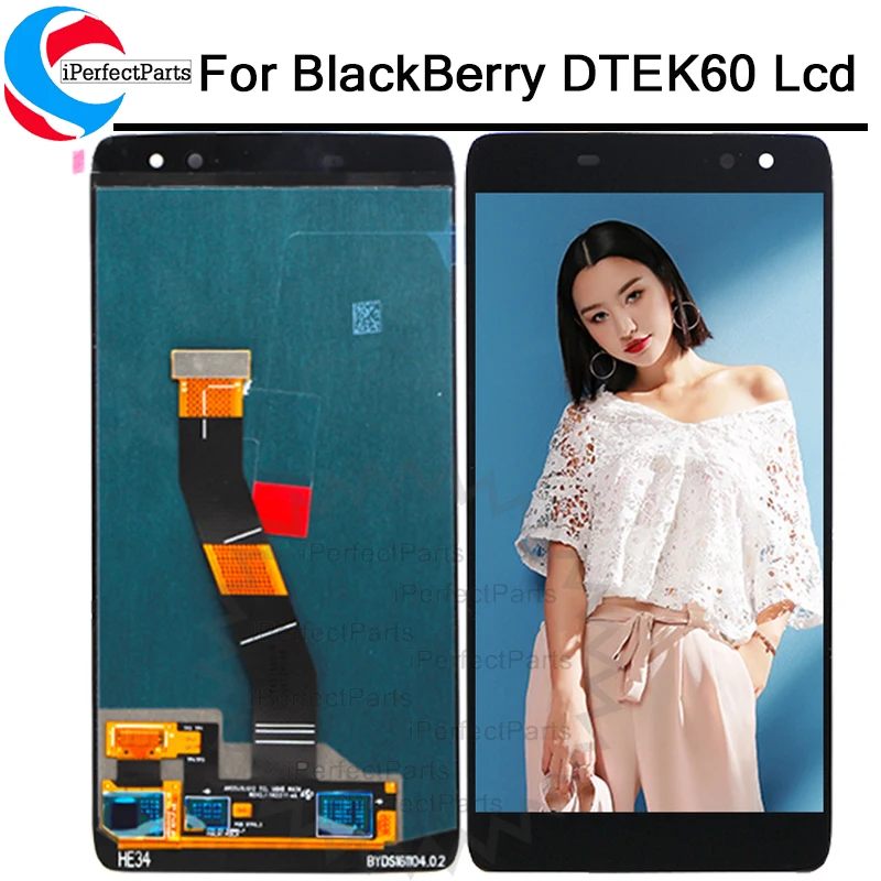 Для Blackberry Dtek60 ЖК-дисплей кодирующий преобразователь сенсорного экрана в сборе