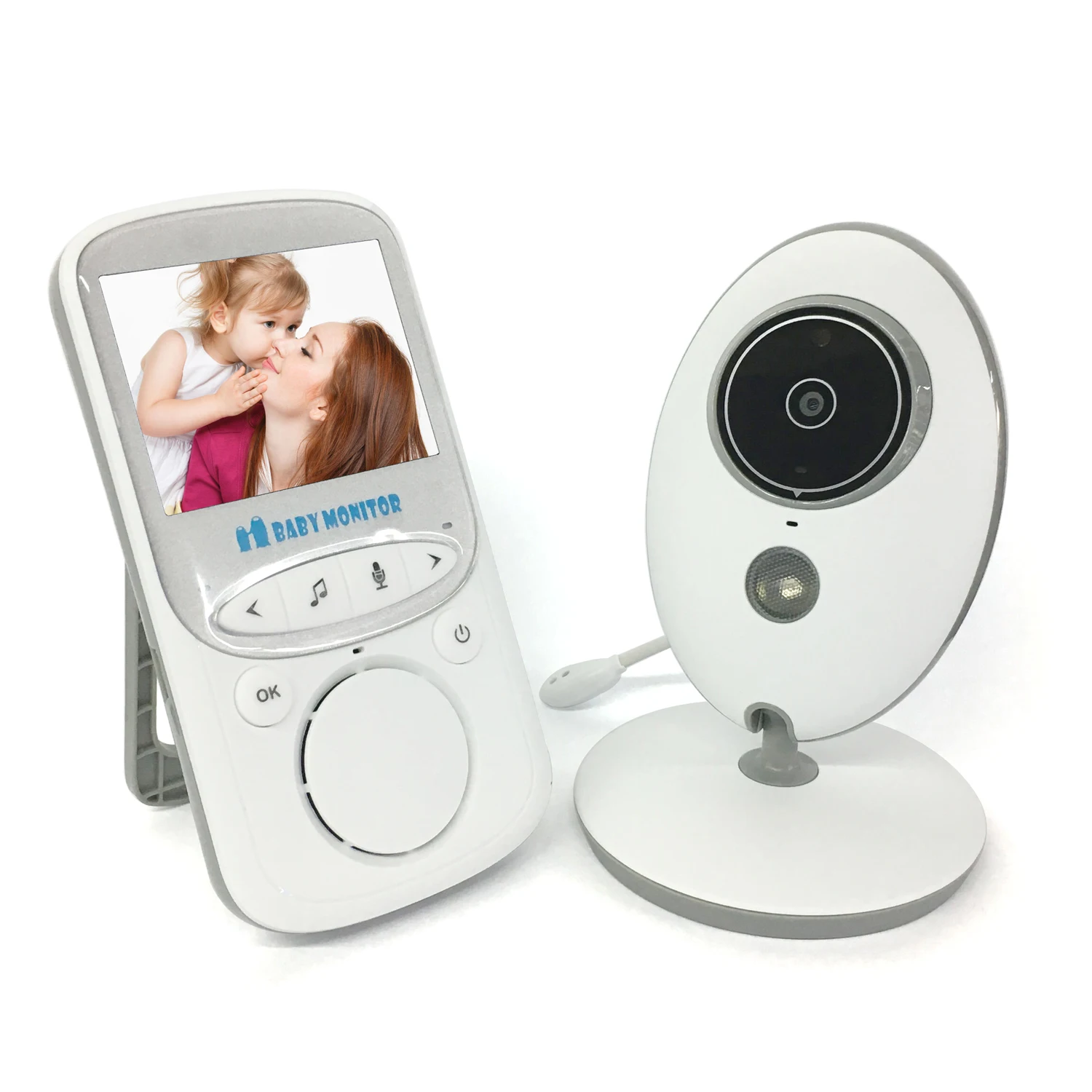 

Wireless Video Baby Monitor Baby Care Security 2.4inch Colorful LCD Sreen Video Sleeping Baby Monitor Night Vision Camera Video