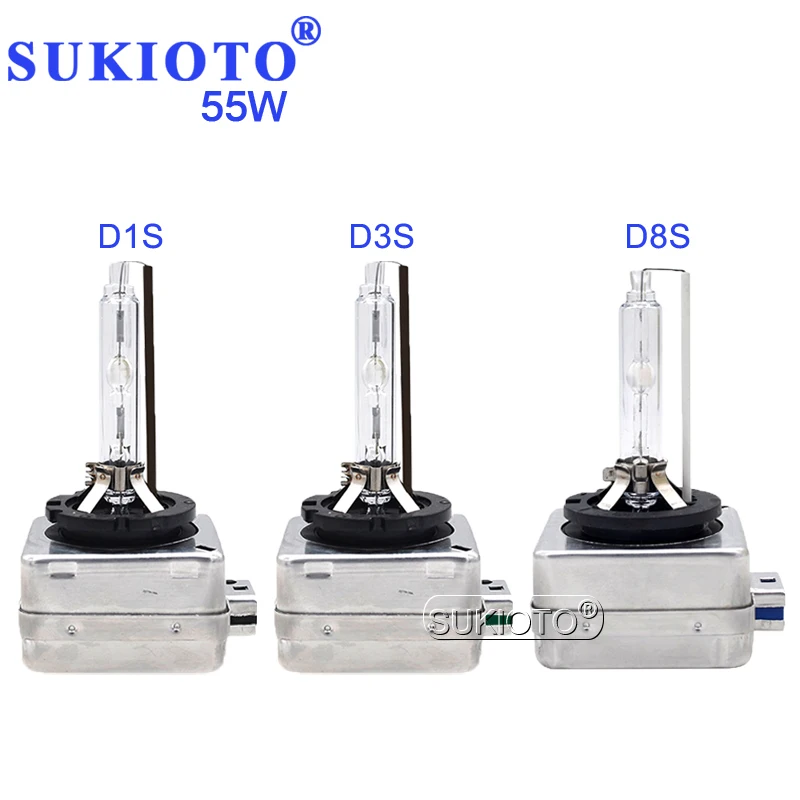 SUKIOTO AC D1S D3S D8S 6000 K 4300 K 5000 K 8000 K лампа для D1S D3S управление балластами блок D8S Автомобильные фары лампы