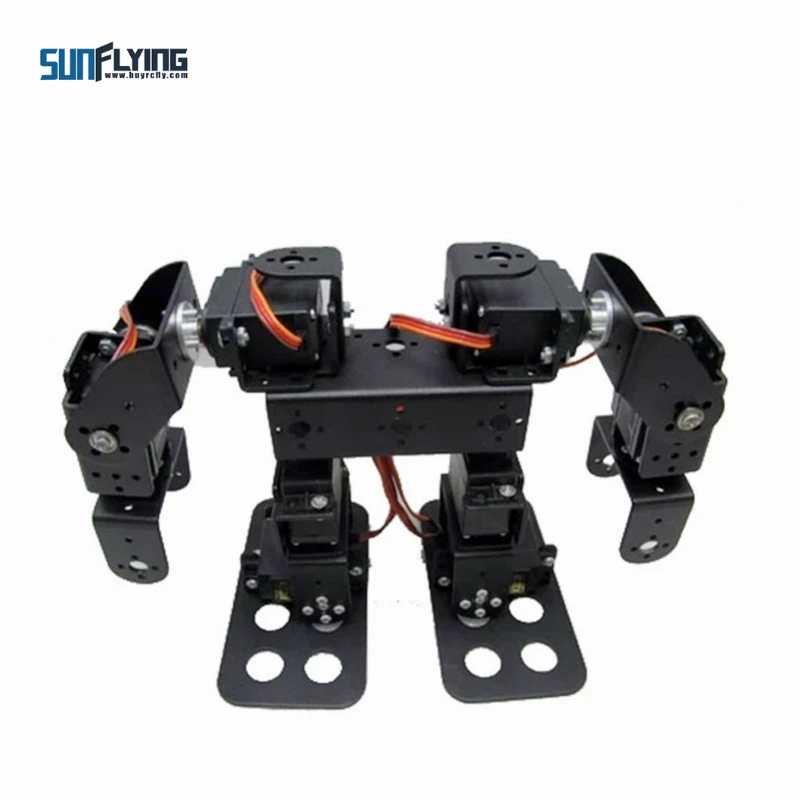 

8DOF Humanoid Robot Walking Bipedal Steering Gear Bracket Part For DIY RC Model