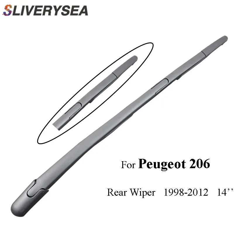 Набор стеклоочистителей SLIVERYSEA для Peugeot 106/206/207/307/308/508/1007 автомобильные аксессуары