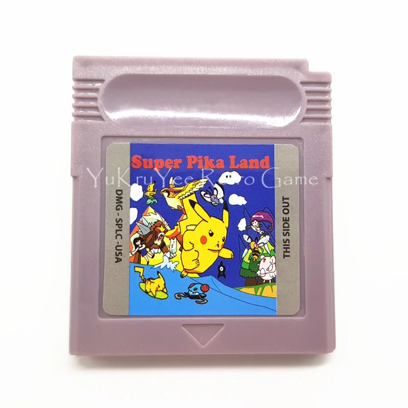 TPP торговая карточная игра Super Pika Land Team Rocket Edition видеоигра карта памяти для 16 бит аксессуары для консоли - Цвет: Super Pika Land