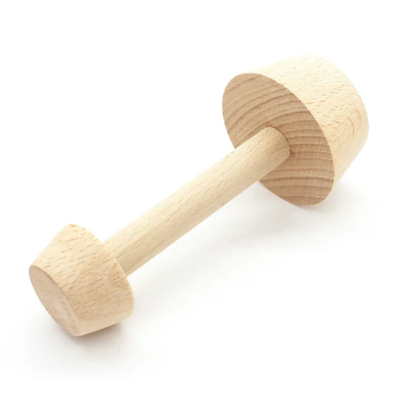 

Wood Tart Tamper Double Side Pastry Pusher Wooden Eggtart Mold