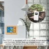 FanJu – Station météo numérique FJ3373, réveil mural, température humidité, rétro-éclairage, fonction Snooze, horloge de Table USB ► Photo 3/6