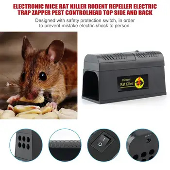 

Electric High Voltage Mouse Rat Trap Mouse Killer Electronic Rodent Mouse Zapper Electrocute Mana Kiore Home Use Pest Control
