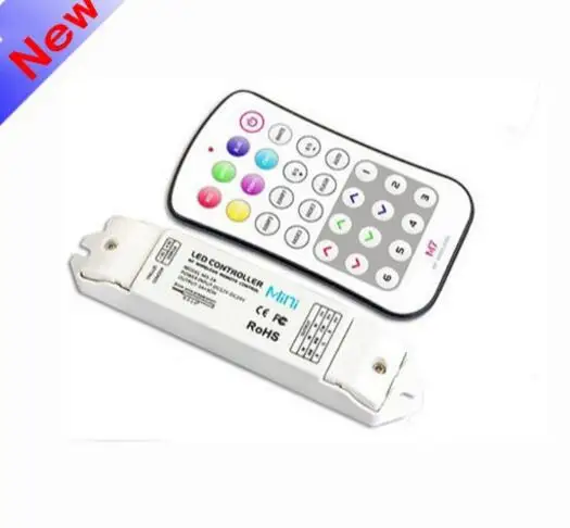 

New Arrival RGB Led Strip Colorful MINI RF LED CONTROLLER Dimmer M7 + 28 Keys Remote Control Free Shipping