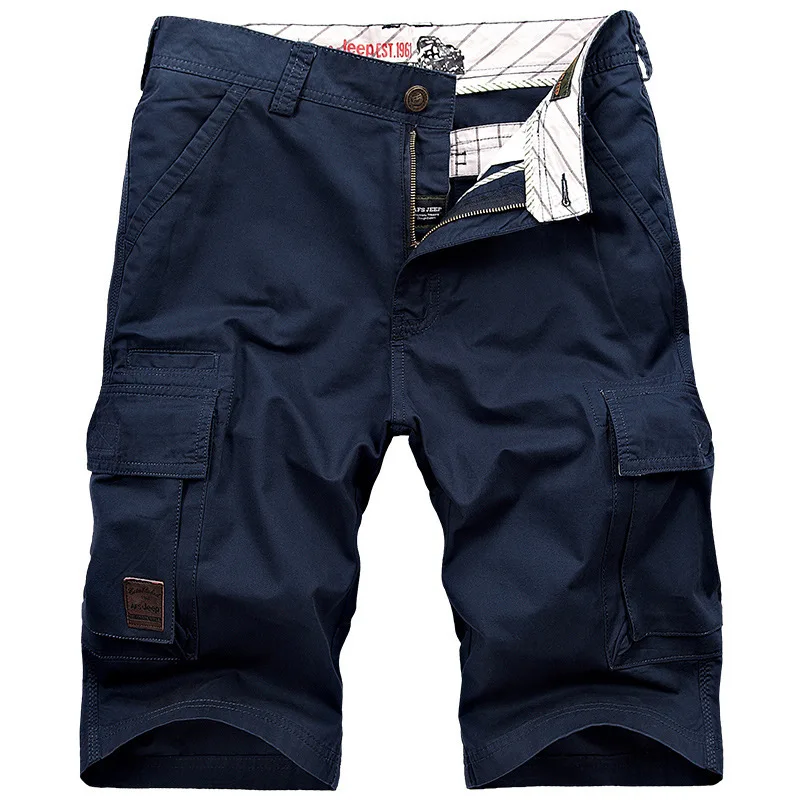 

Afs Jeep 2017 Summer Fashion Mens Boardshorts Straight Loose Cotton Militar Cargo Shorts Big Size 30-44