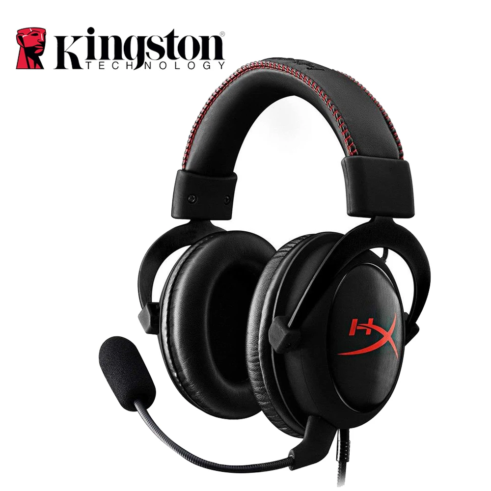 Kingston HyperX Cloud Core Игровая гарнитура автоматически шумят наушники AMP USB Звуковая карта для PC Gamer PS4 Xbox One Mobile