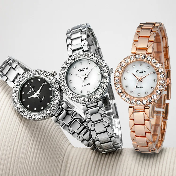 

Ladies Luxury Quartz Women Watch Genuine Wristwatch Relogio Feminino Diamonds Lover's Watches