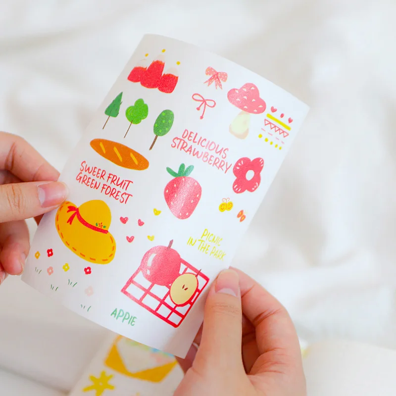 

2Pcs Kawaii Cake Stickers Cute Unicorn Stationery Stickers Bullet Journal Paper Sticker For Kids Decorations Scrapbooking Diary