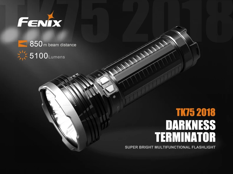 Fenix TK75 2018 Cree XHP35 HI LED 5100lm для езды на велосипеде|fenix tk75|led cree bicyclefenix led |