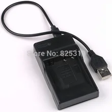 Micro USB Камера Батарея Зарядное устройство для цифрового фотоаппарата Panasonic DMW-BCF10 DMW-BCF10E DMW-BCF10GK DMW-BCF10PP