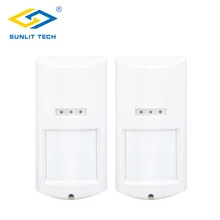 2 шт./лот Беспроводной открытый движения PIR Сенсор для 433 МГц сигнализации ПЭТ иммунной детектор Wi-Fi сигнала Сенсор для домашней охранной сигнализации Системы